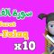 Repeat Al-falaq x 10 | Learning Quran for kids | سورة الفلق مكررة