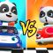 سباق سيارات بين كيكي وميوميو🐼 | سيارات اطفال | اغاني اطفال | بيبي باص🏎️ | BabyBus Arabic